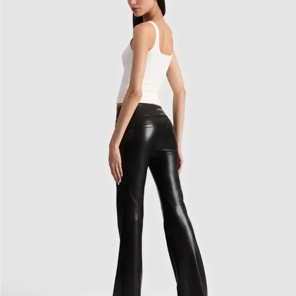 Alice + Olivia vegan leather pants - Picture 2 of 5